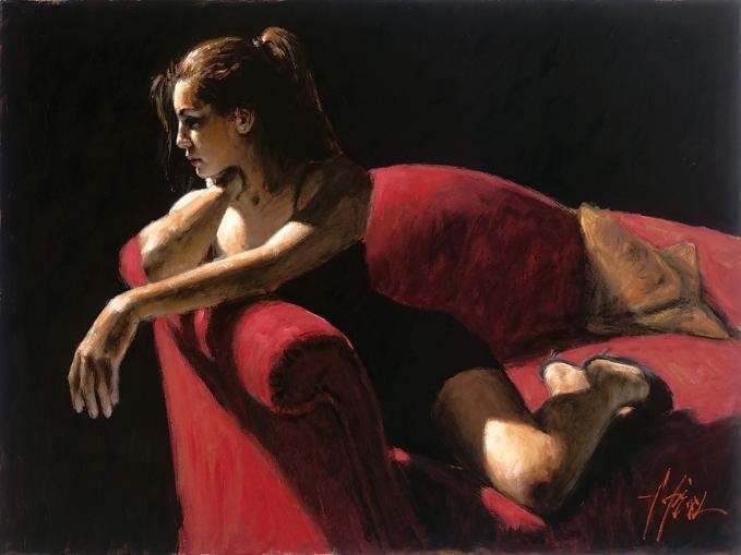 Fabian Perez Rojo Sillion III Second State